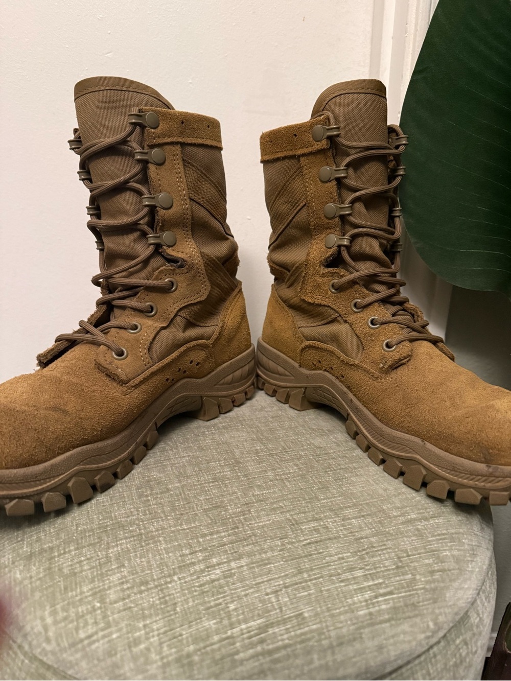 Belleville C320 Hot Weather Coyote Brown Military Combat Boots Men’s Size 7R US - Picture 5 of 7